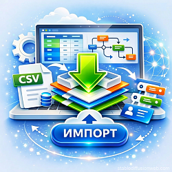 Импорт в списки и бизнес-процессы